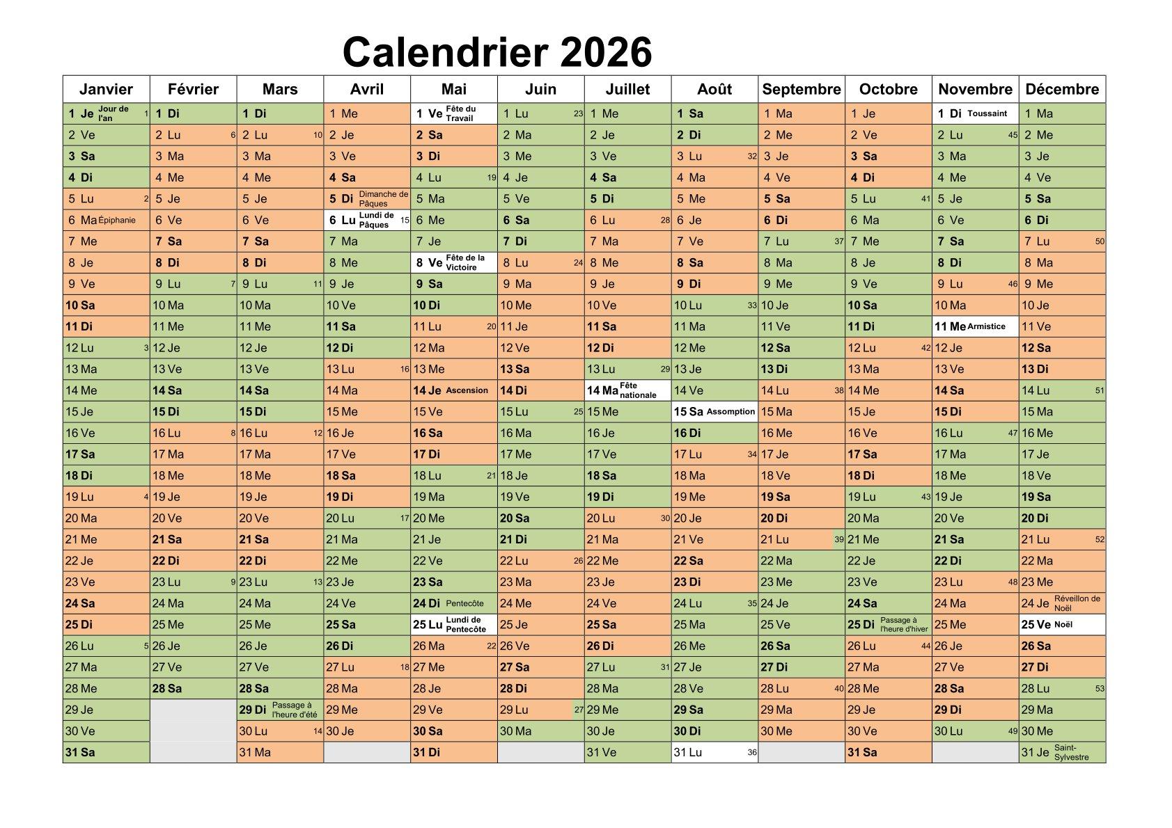 Calendrier 2026 couleur jpg